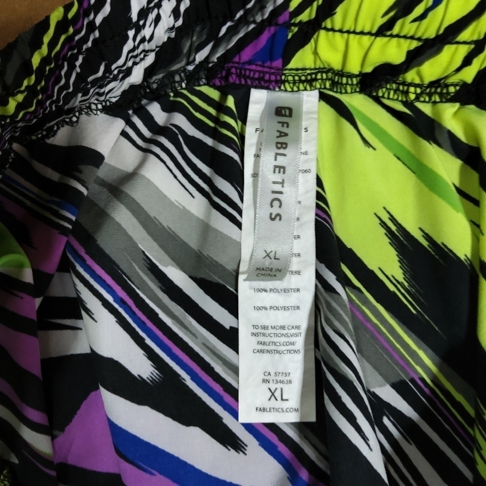 Fabletics Multicolor Abstract Mini Skirt - Picture 5 of 5